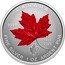 Canada 5 Dollars (60th Anniversary of Canada’s Flag Maple Leaf) MC 9999 1965 2025 60 CANADA FINE SILVER 1 OZ ARGENT PUR coin reverse