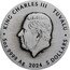 Tuvalu 5 Dollars Ancient Chinese Inventions 2024 JC KING CHARLES III TUVALU 5OZ 9999 AG 2024 5 DOLLARS coin obverse