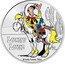 Belgium 5 Euro Lucky Luke. Colored 2024 ☤❁ Coincard LUCKY LUCK © LUCKY COMICS, 2024 coin reverse