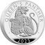 UK 5 Pounds The Royal Tudor Beasts. The Queen’s Panther 2024 Proof QUEEN’S PANTHER 2025 D.L coin reverse