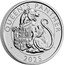 UK 5 Pounds The Royal Tudor Beasts. The Queen’s Panther 2024 QUEEN’S PANTHER 2025 D.L coin reverse