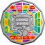 Australia 50 Cents (50 Years of Countdown) COUNT DOWN 50 coin reverse