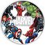 Tuvalu 50 Cents (Marvel Heroes) MARVEL 85TH ANNIVERSARY © MARVEL coin reverse