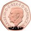 UK 50 Pence (Harry Potter. The Black Lake) CHARLES III D G REX F D 50 PENCE 2024 MJ coin obverse