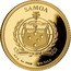Samoa 50 Tala (Caspar David Friedrich 250th Anniversary) SAMOA FA'AVAE I LE ATUA SAMOA 0.5 G AU .9999 $50 TALA coin obverse