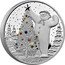 UK 500 Pounds (Snowman and Christmas Tree. Gemstones)  coin reverse