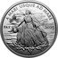 Canada Dollar Peace Dollar. Lady Peace 2025 ST PAX A MARI USQUE AD MARE 2025 coin reverse