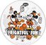 Niue Five Dollars (Disney. Halloween) BOO RIP RIP FRIGHTFUL FUN 2 OZ 999 FINE SILVER ©DISNEY coin reverse