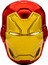 Niue Five Dollars Iron Man Helmet 2024  Proof  coin reverse