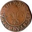 UK Halfpenny (London Robert Stanhopp) .AT.THE ROBERT.STANHOPP coin reverse