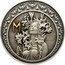Niue One Dollar (Alphonse Mucha. Coin 1 of 5) M coin reverse