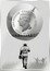 Cook Islands One Dollar Pete Rose 2023  Prooflike ONE DOLLAR CHARLES III 2023 DT COOK ISLANDS ROSE 14 coin obverse