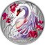 Niue One Dollar Seasons. Spring Swan 2024 Proof SPRING coin reverse