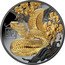 Niue One Dollar (Year of the Snake. Gilded) 蛇 coin reverse