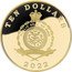 Niue Ten Dollars (Estonian National Opera) TEN DOLLARS PUBLIC SEAL OF NIUE ATUA NIUE TUKULAGI 2022 coin obverse