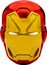 Niue Ten Dollars Iron Man Helmet 2024  Proof  coin reverse