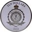 Niue Ten Dollars Star Wars. Chewbacca 2024 Proof PUBLIC SEAL OF NIUE ATUA NIUE TUKULAGI TEN DOLLARS 2024 coin obverse