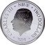 Niue Two Dollars (Charles III. Aurora) CHARLES III NIUE TWO DOLLARS JC 2024 coin obverse