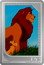 Niue Two Dollars (Disney Classics. Mufasa and Simba) 01/30 ©DISNEY 1 OZ 999 FINE SILVER coin reverse