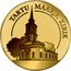 Niue Two Dollars Fifty Cents (St. Mary's Church. Tartu) TARTU MAARJA KIRIK coin reverse