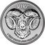 Niue Two Dollars Ram of Calvary. With the Breastplate 2024  BU ישוע WITH THE BREASTPLATE 1 TROY OUNCE .9999 FINE SILVER coin reverse