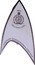 Niue Two Dollars Sciences Insignia Badge 2024  Proof 2024 PUBLIC SEAL OF NIUE ATUA NIUE TUKULAGI TWO DOLLARS 1 OZ 999 FINE SILVER TM & © 2024 CBS STUDIOS INC. ALL RIGHTS RESERVED coin obverse