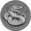 Fiji Two Dollars Year of the Snake. Antique Finish 2025  YEAR OF THE SNAKE 2025 coin reverse